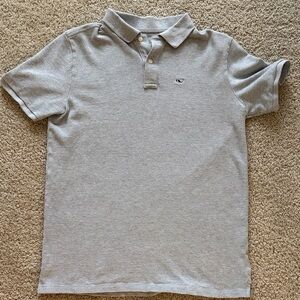 Vineyard Vines Classic Gray Polo Shirt